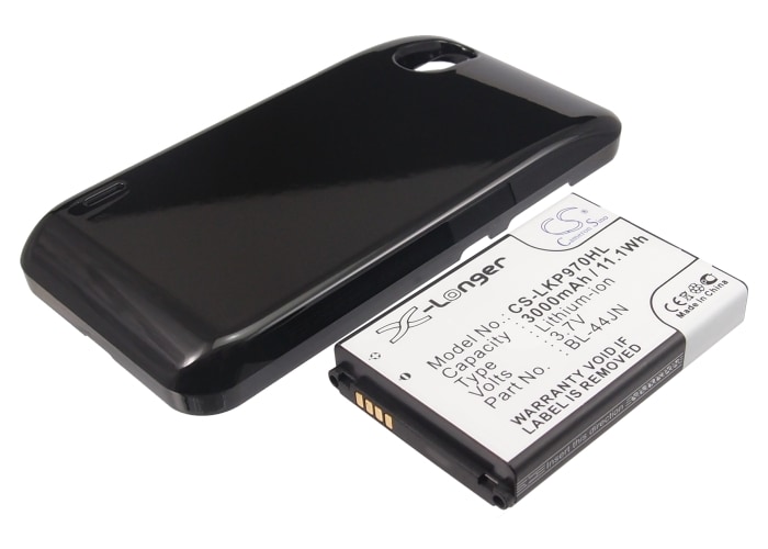 Batteri till Mobil, smartphone för LG P970, Optimus Black