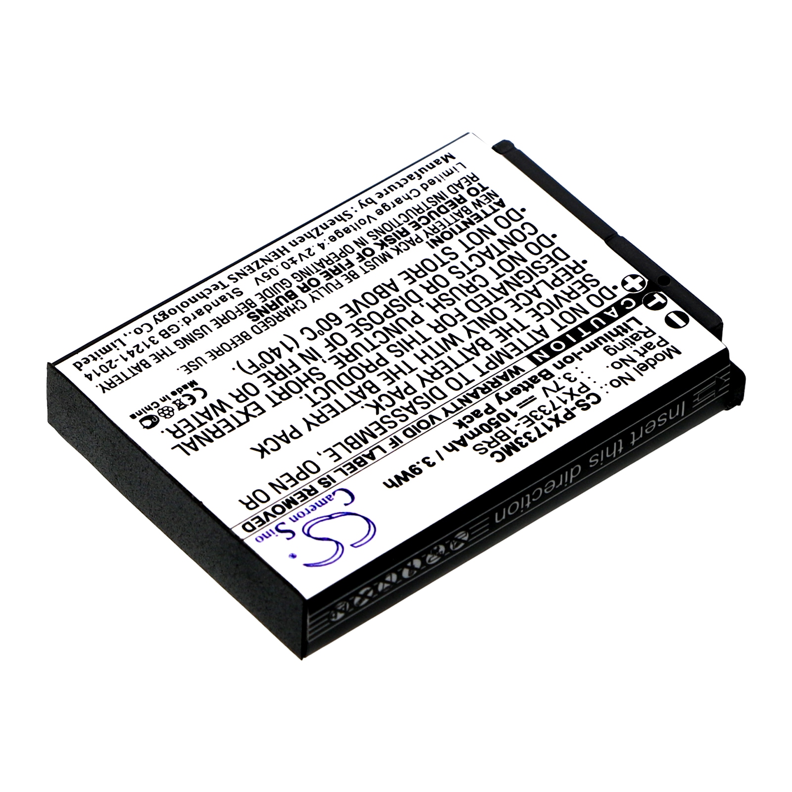 Batteri till Kamera för Toshiba Camileo S30, Camileo S30 HD, PA3893U-1CAM