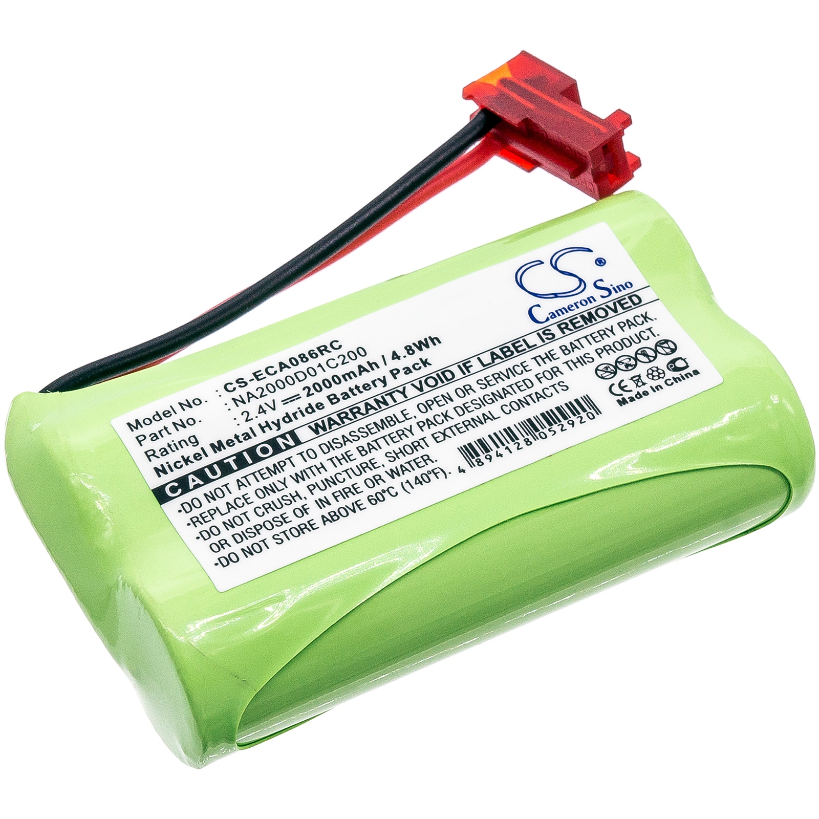 Batteri till Fjärrkontroll för Earmuff Control VP EEHCVP AMFM, 05455086