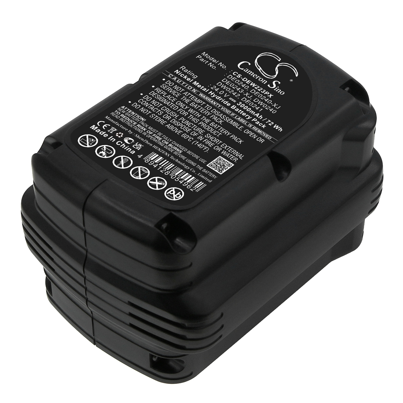 Batteri till Elverktyg för DeWalt DC222KA, DC222KB, DC223KA m.fl.