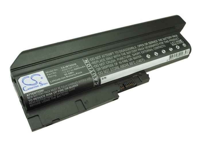 Batteri till Laptop, Bärbar dator för IBM ThinkPad R60, ThinkPad R61, ThinkPad T60 m.fl.