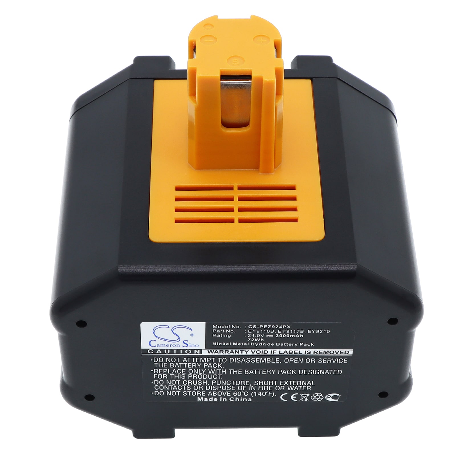 Batteri till Elverktyg för National EY6812NQKW, EY6812NQRW, EY6812VQKW m.fl.