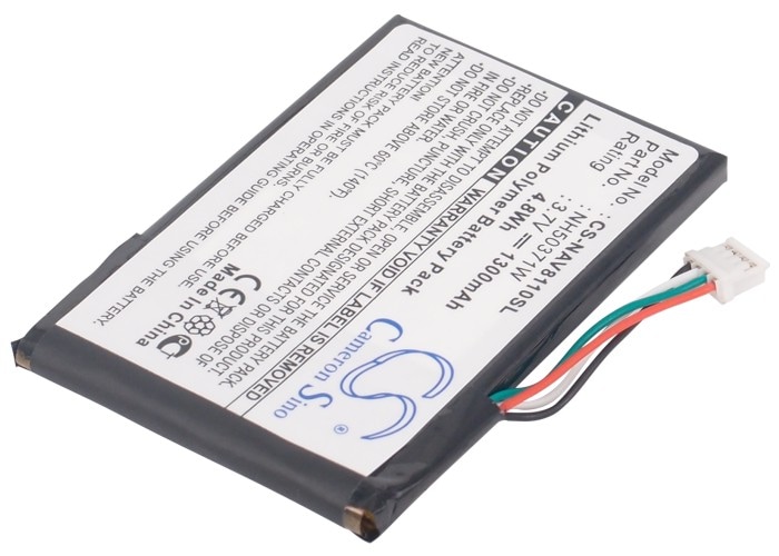 Batteri till navigator, GPS för Navigon 81xx, 8110, 8310