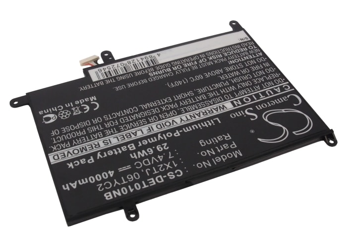 Batteri till Laptop, Bärbar dator för Dell Latitude ST, Latitude ST-LST01