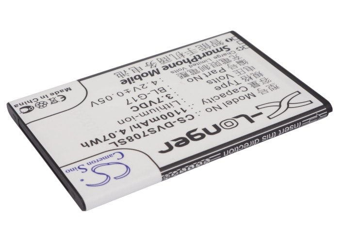 Batteri till Mobil, smartphone för DOOV S708, IEva D708, S908