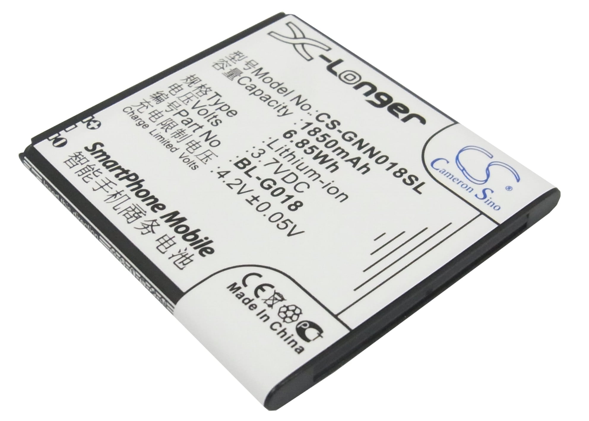 Batteri till Mobil, smartphone för GIONEE GN700W, C700, C800 m.fl.