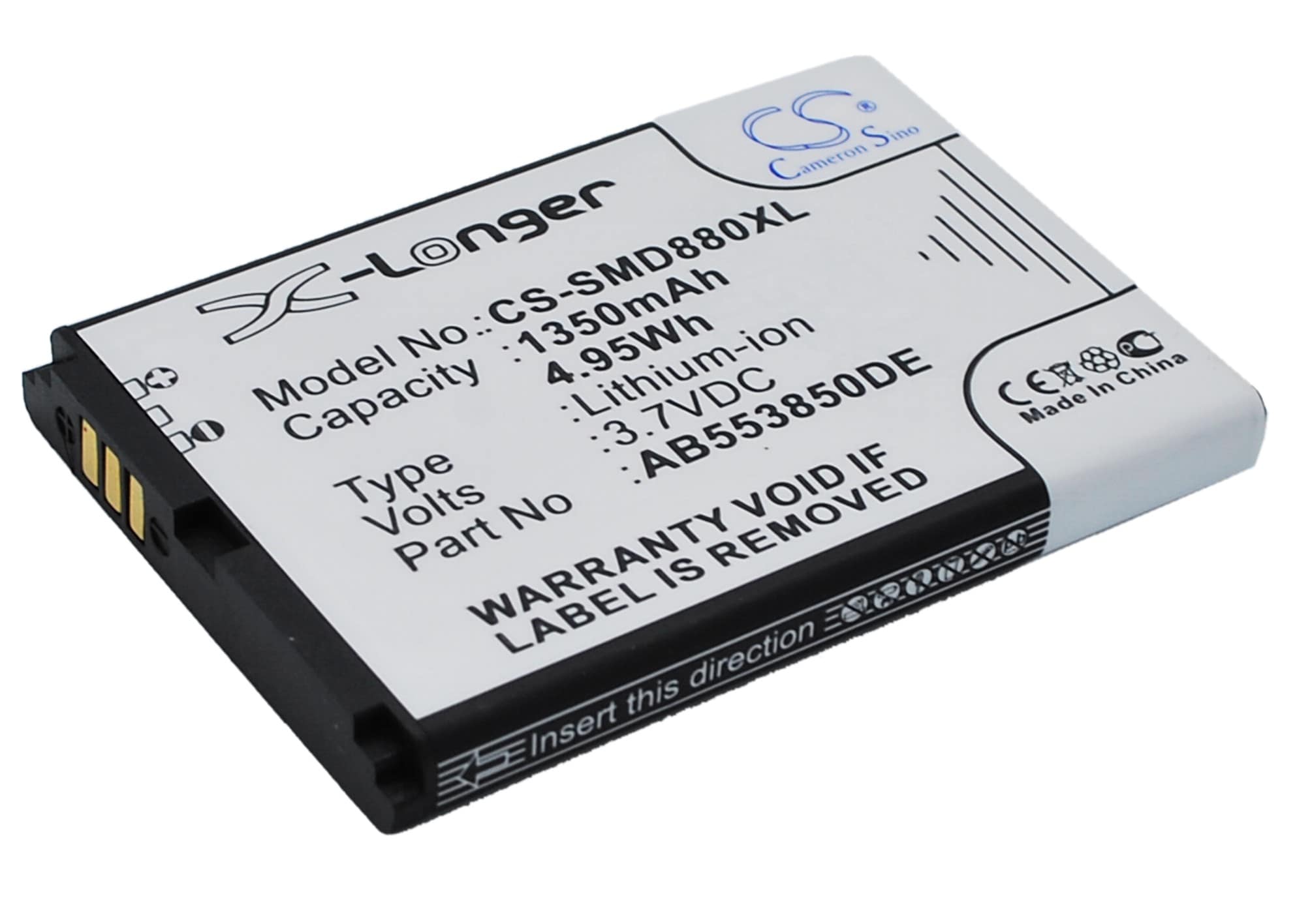 Batteri till Mobil, smartphone för Samsung SGH-D880, SGH-D880i, SGH-D888 m.fl.