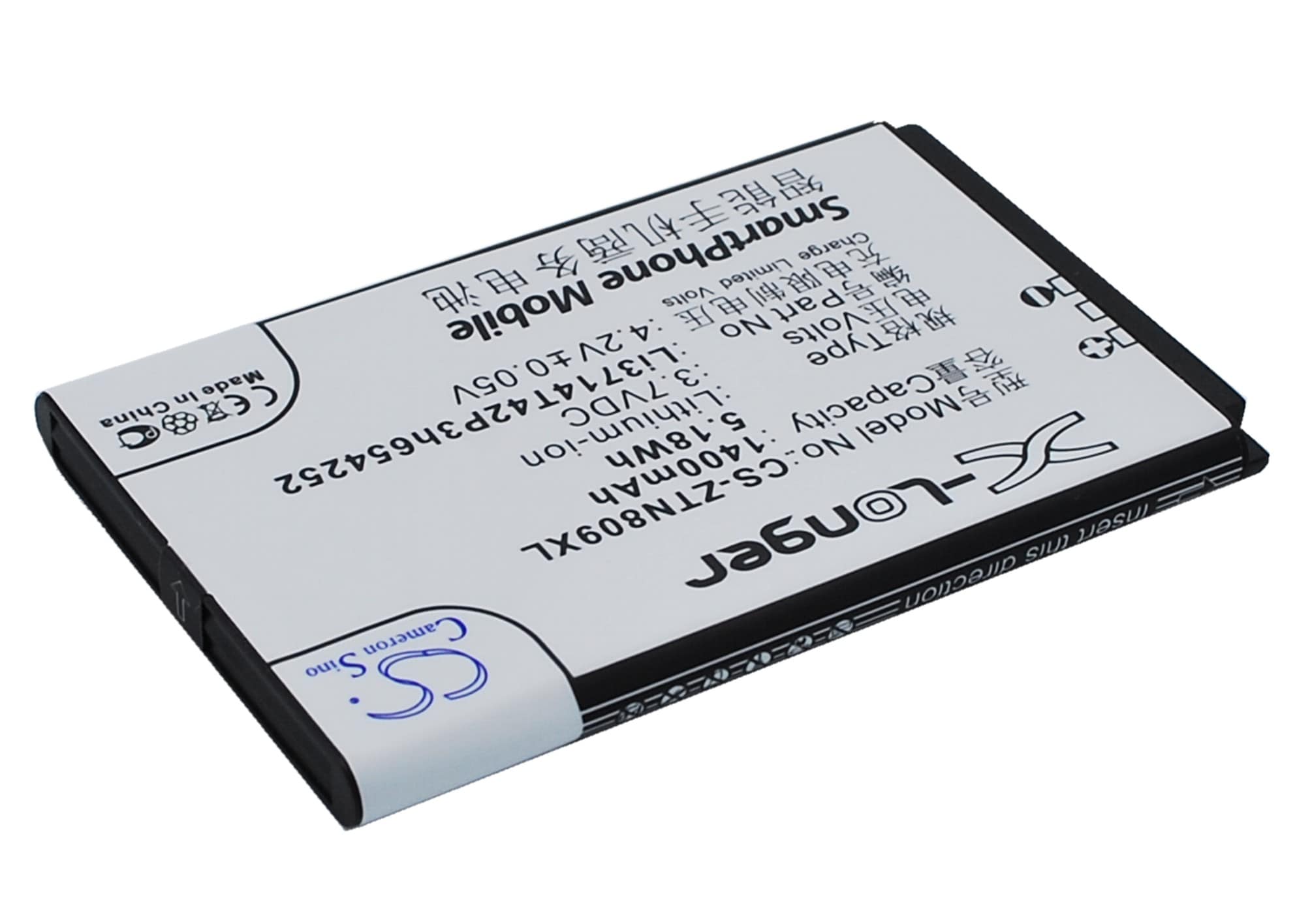 Batteri till Mobil, smartphone för ZTE U809, V809