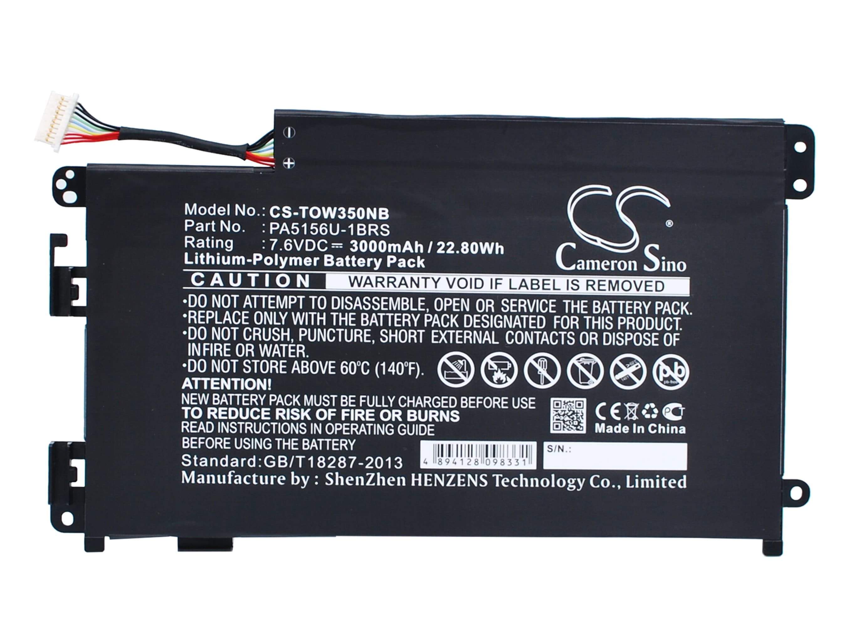 Batteri till Laptop, Bärbar dator för Toshiba Satellite W35Click-A3300, Click W35 m.fl.
