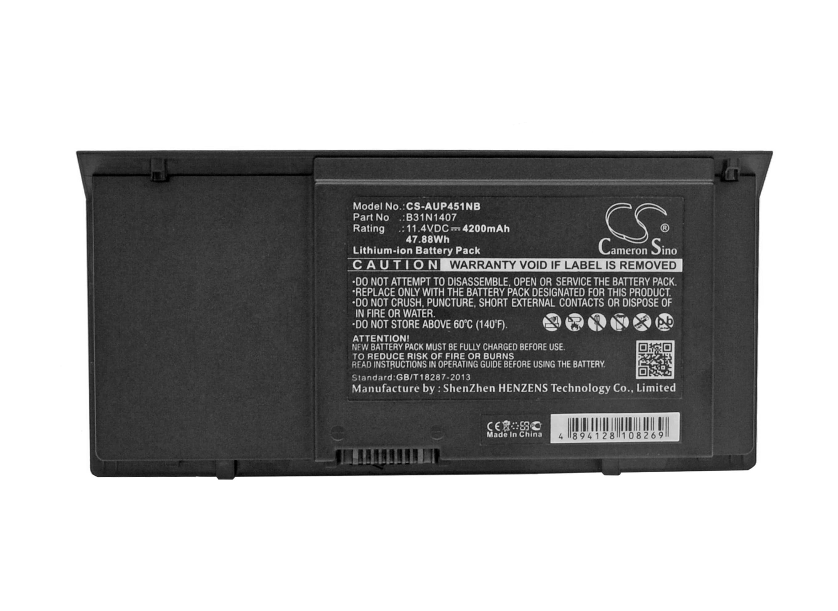 Batteri till Laptop, Bärbar dator för Asus Pro B451, Pro B451JA, Pro B451JA-1A m.fl.