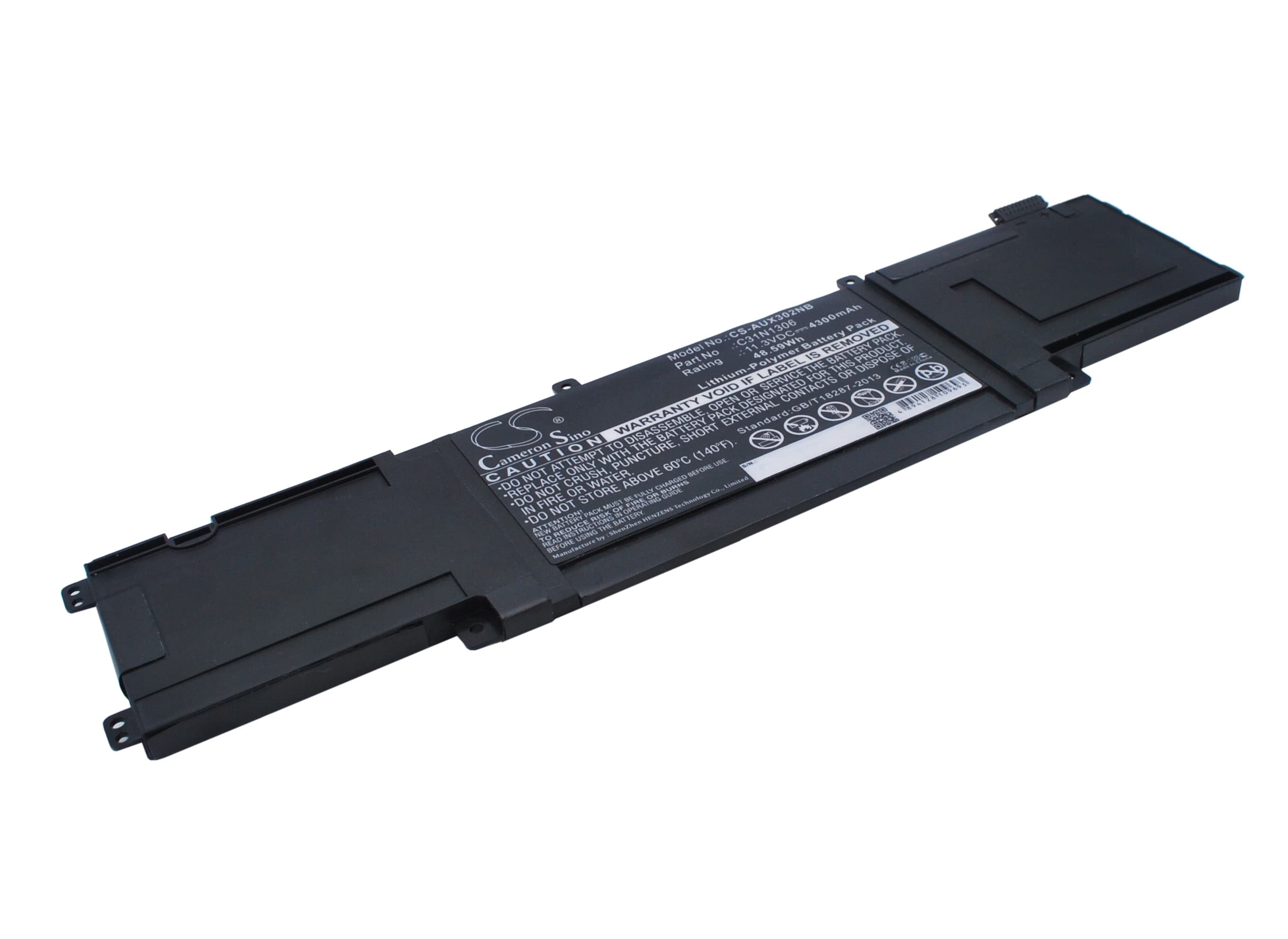 Batteri till Laptop, Bärbar dator för Asus Zenbook UX302, ZenBook UX302LA, UX3Po91 m.fl.