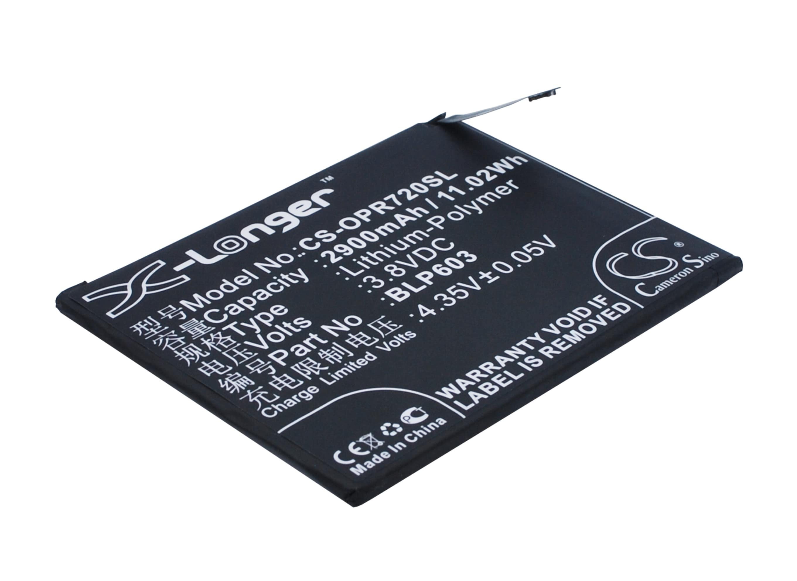Batteri till Mobil, smartphone för Oppo R7S, R7ST, R7SM