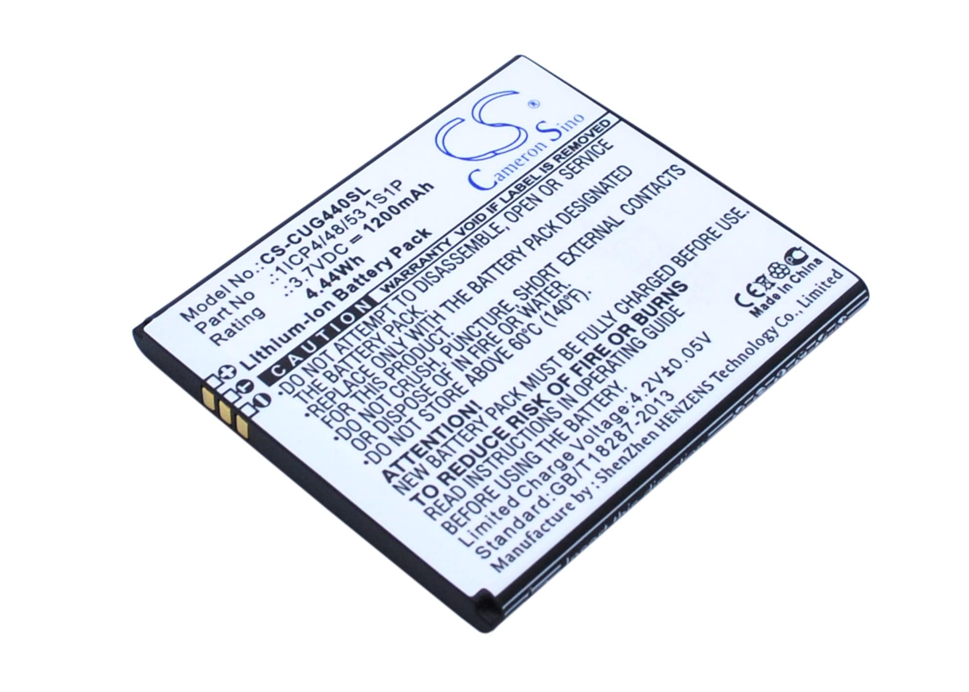 Batteri till Mobil, smartphone för CUBE1 G44, G44S