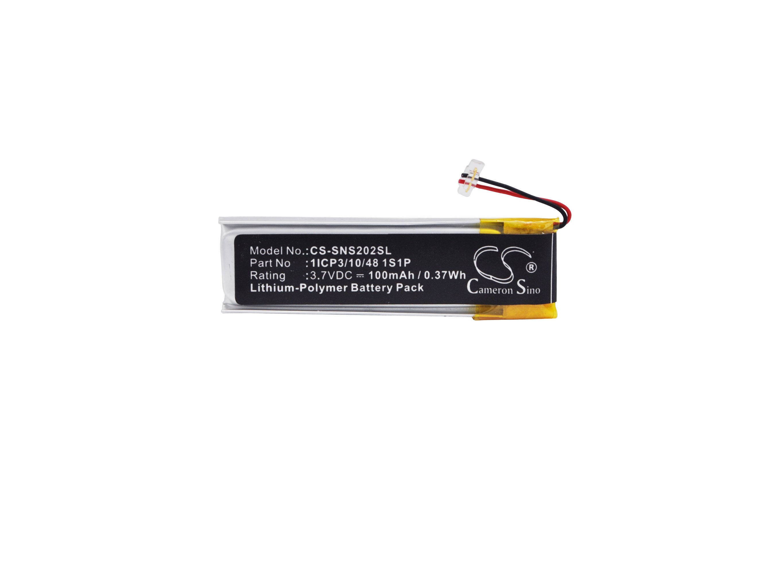 Batteri till Mediaspelare för Sony NW-S202, NW-S203F, NW-S205F