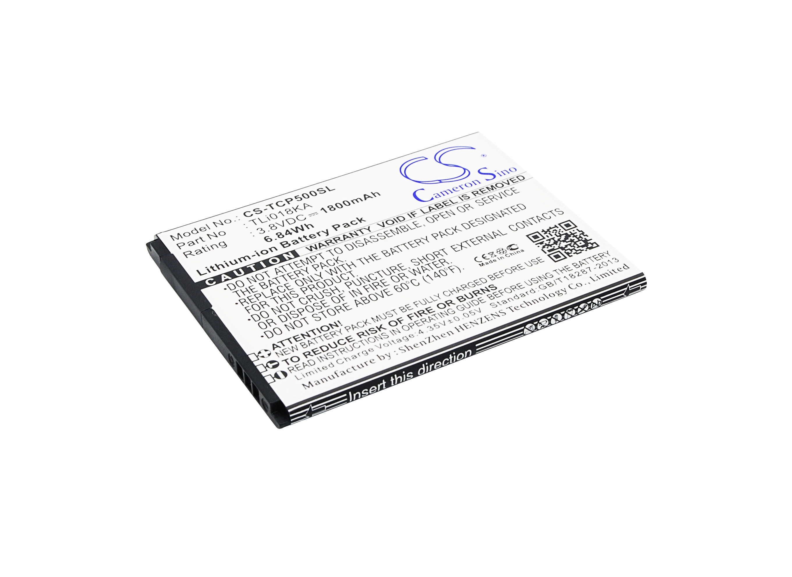 Batteri till Mobil, smartphone för TCL P500M, P501M, P502U m.fl.