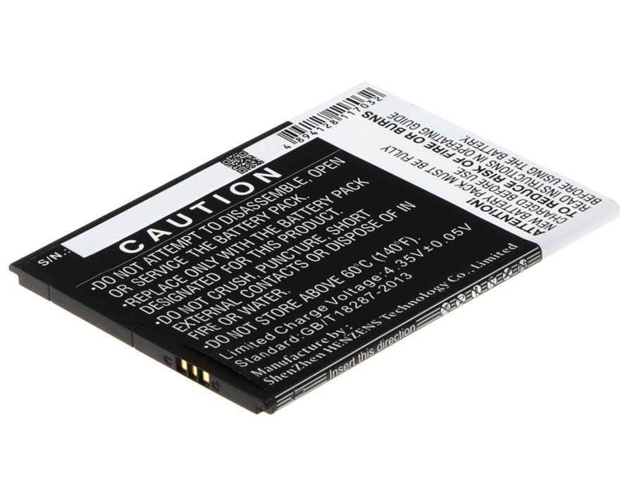 Batteri till Mobil, smartphone för KAZAM Trooper 455, Trooper 455 Dual SIM m.fl.
