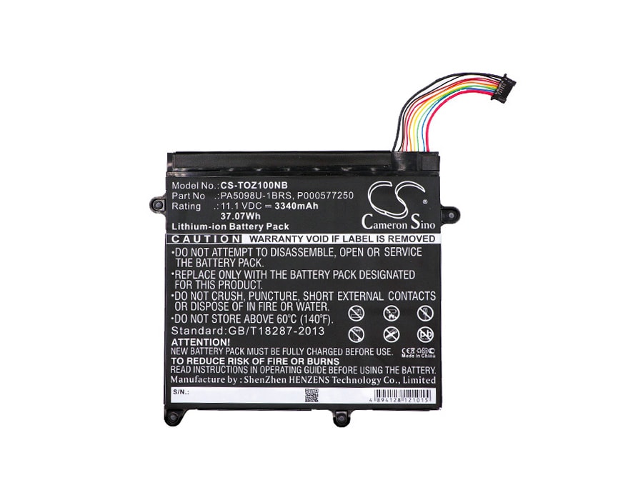 Batteri till Laptop, Bärbar dator för Toshiba Portege Portege Z10T, Portege Z10T-A m.fl.
