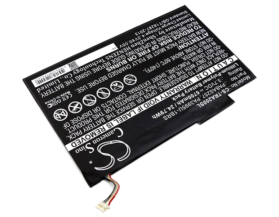 Batteri till Surfplatta för Toshiba Excite AT200, Excite AT205, Excite AT205-T32I m.fl.