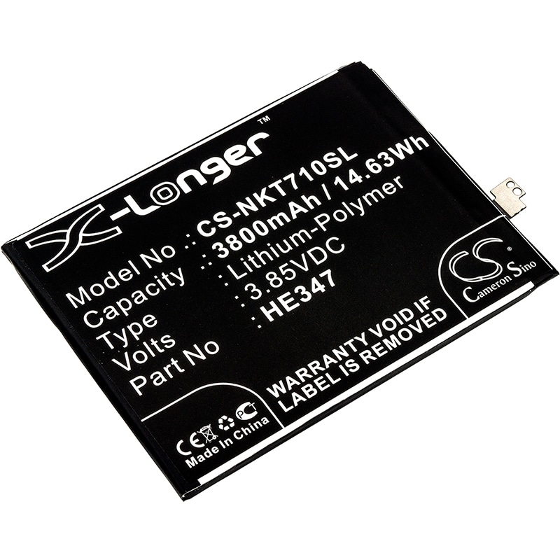 Batteri till Mobil, smartphone för Nokia 7 Plus, TA-1046, TA-1055
