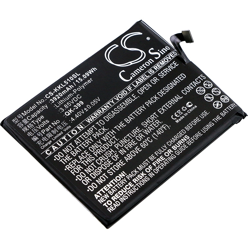 Batteri till Mobil, smartphone för Qiku N5, N51605-A01, N51605-A02