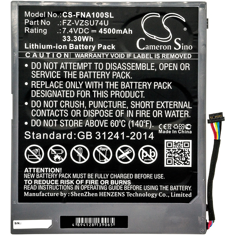 Batteri till Surfplatta för Panasonic Toughpad FZ-A1, Toughpad FZ-A1 4G