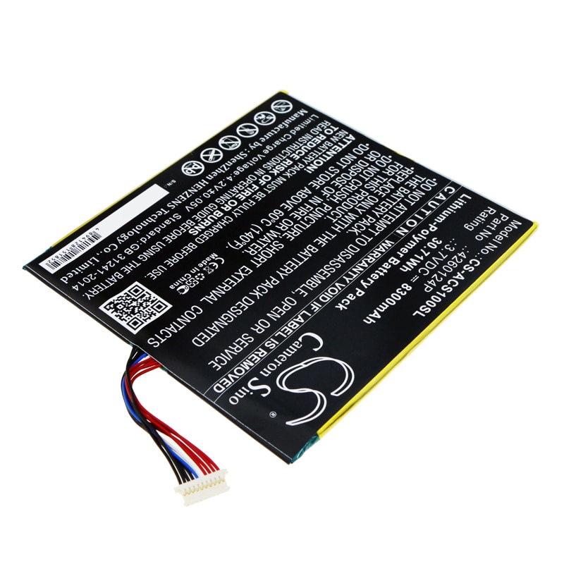 Batteri till Surfplatta för Acer One 10 S1002, Aspire N15p2, Switch 10