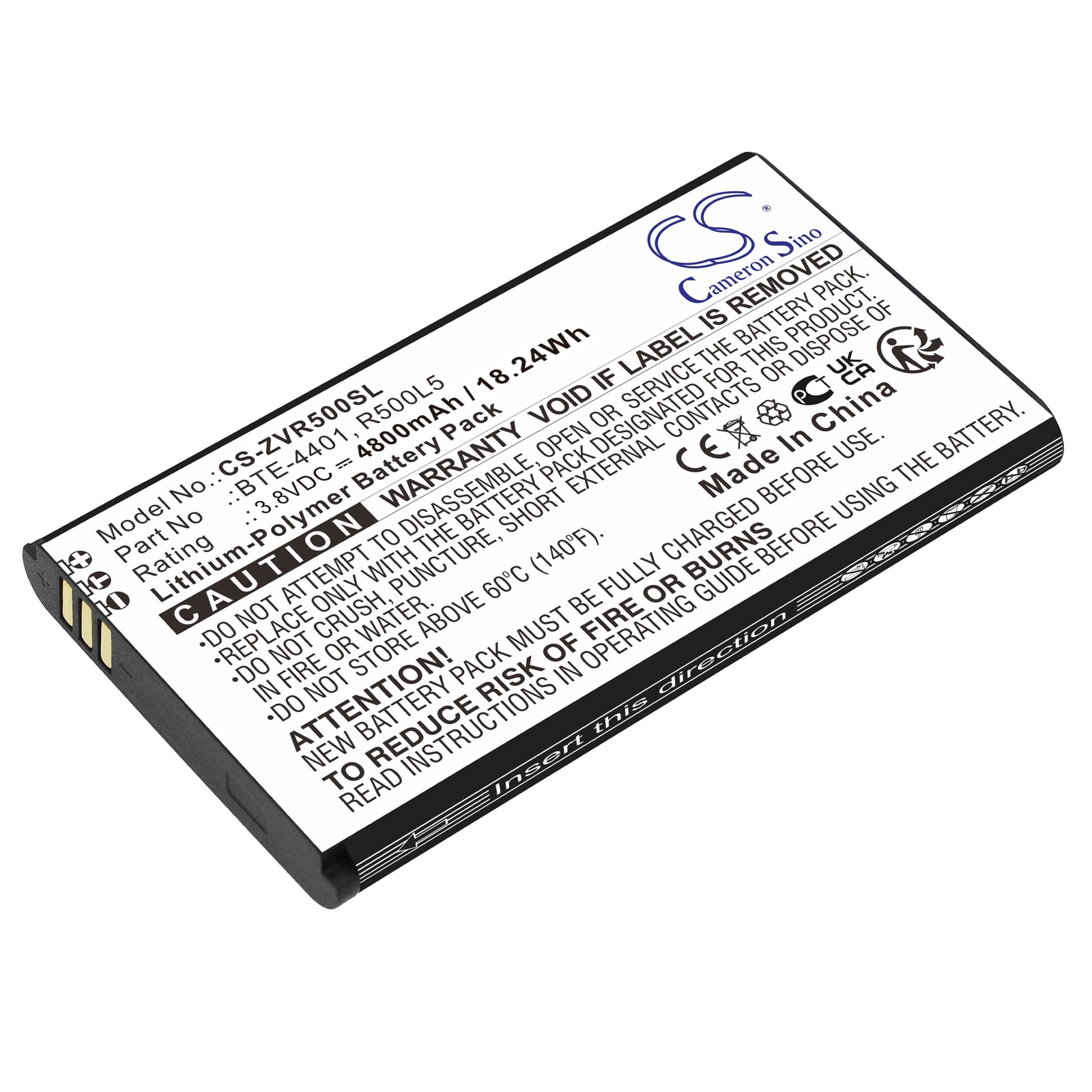 Batteri till Hotspot för Orbic Speed 5G, R500L5, Speed 5G UW m.fl.