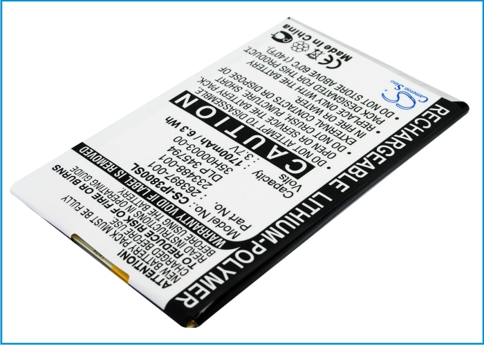 Batteri till Pocket PC, PDA för HP iPAQ H3800, iPAQ H3830, iPAQ H3835 m.fl.