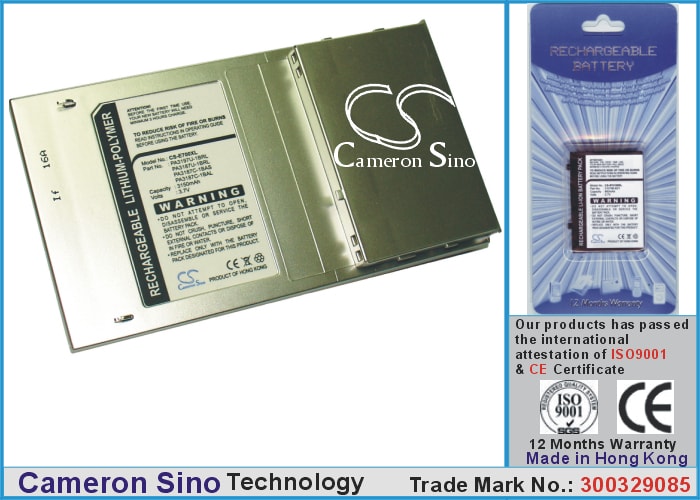Batteri till Pocket PC, PDA för Toshiba E740, E750, E755