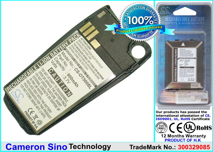 Batteri till Mobil, smartphone för Alcatel OT-500, OT-501, OT-700 m.fl.