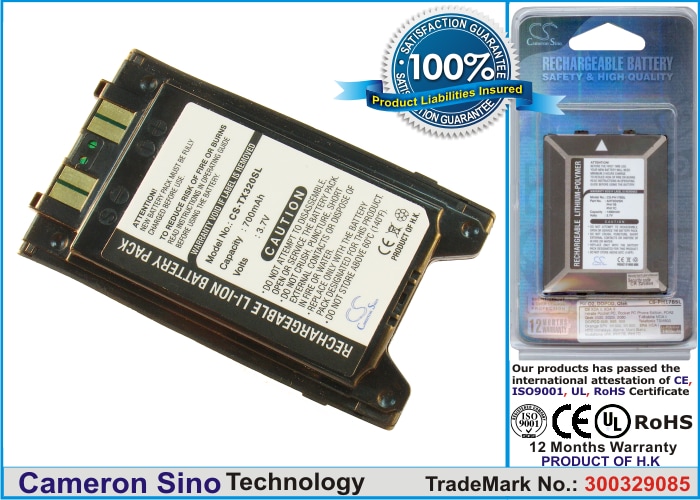 Batteri till Mobil, smartphone för Panasonic TX320, EBTX320