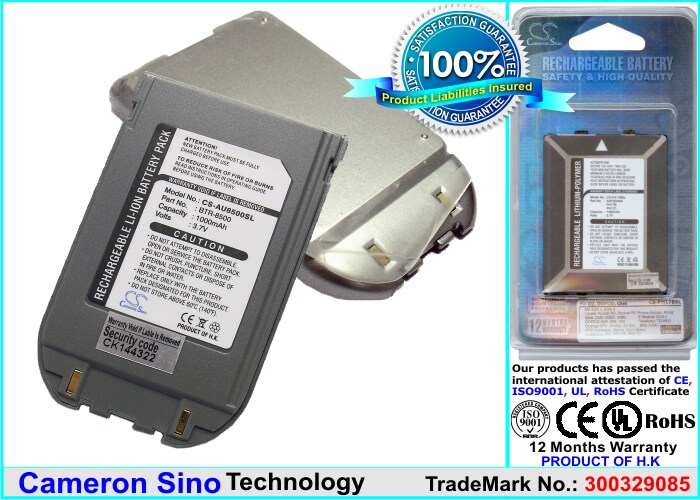 Batteri till Mobil, smartphone för AudioVox CDM-8600, CDM-8500