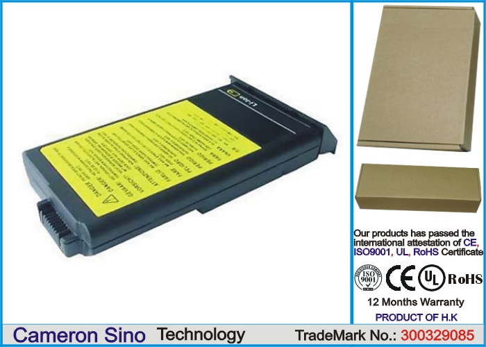 Batteri till Laptop, Bärbar dator för IBM ThinkPad i1400 Type 2611- 552 m.fl.