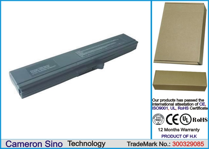 Batteri till Bärbar dator, laptop för Toshiba Portege 7140CT, Portege 7000 m.fl.
