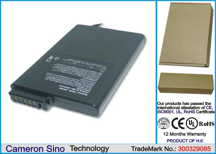 Batteri till Laptop, Bärbar dator för eMachines E-Slate 400K, E-Slate 450K