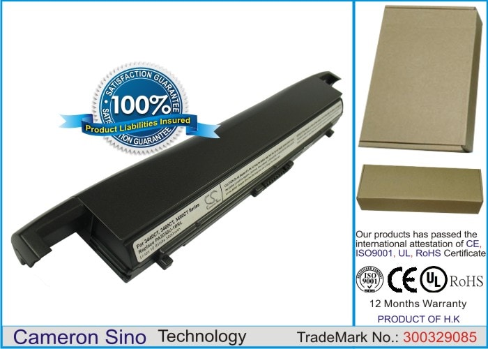 Batteri till Laptop, Bärbar dator för Toshiba Portege 3010, Portege 3015 m.fl.