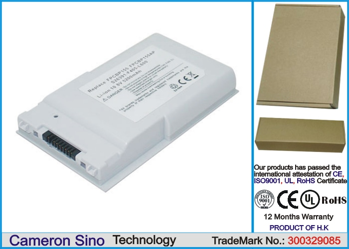 Batteri till Laptop, Bärbar dator för Fujitsu LifeBook T4210, LifeBook T4215