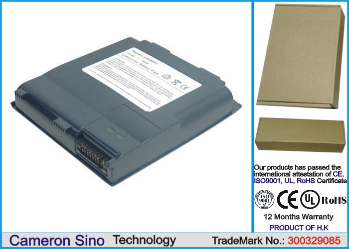 Batteri till Laptop, Bärbar dator för Fujitsu CELSIUS H230, FMV-6113NA9/B, FMV-6120NA m.fl.