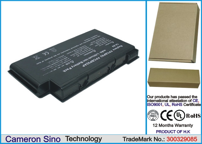 Batteri till Laptop, Bärbar dator för Fujitsu LifeBook N6000, LifeBook N6010 m.fl.