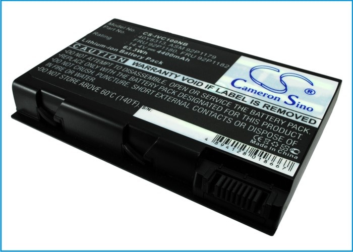 Batteri till Bärbar dator, laptop för Lenovo 3000 C100 0761, 3000 C100