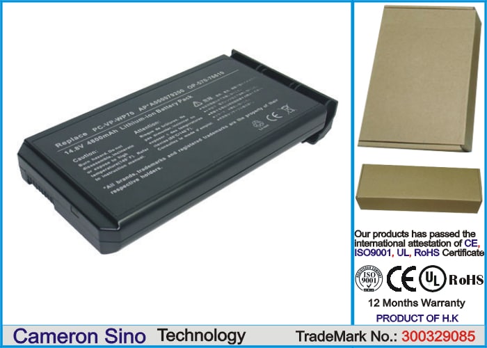 Batteri till Bärbar dator, laptop för Fujitsu Amilo L7300, Amilo Pro V2010