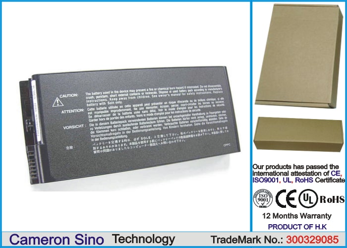 Batteri till Laptop, Bärbar dator för MAXTECH 799, G720, G799