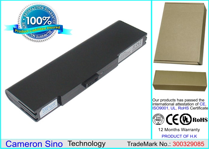 Batteri till Laptop, Bärbar dator för Asus S6, S6F, S6F Leather Collection m.fl.