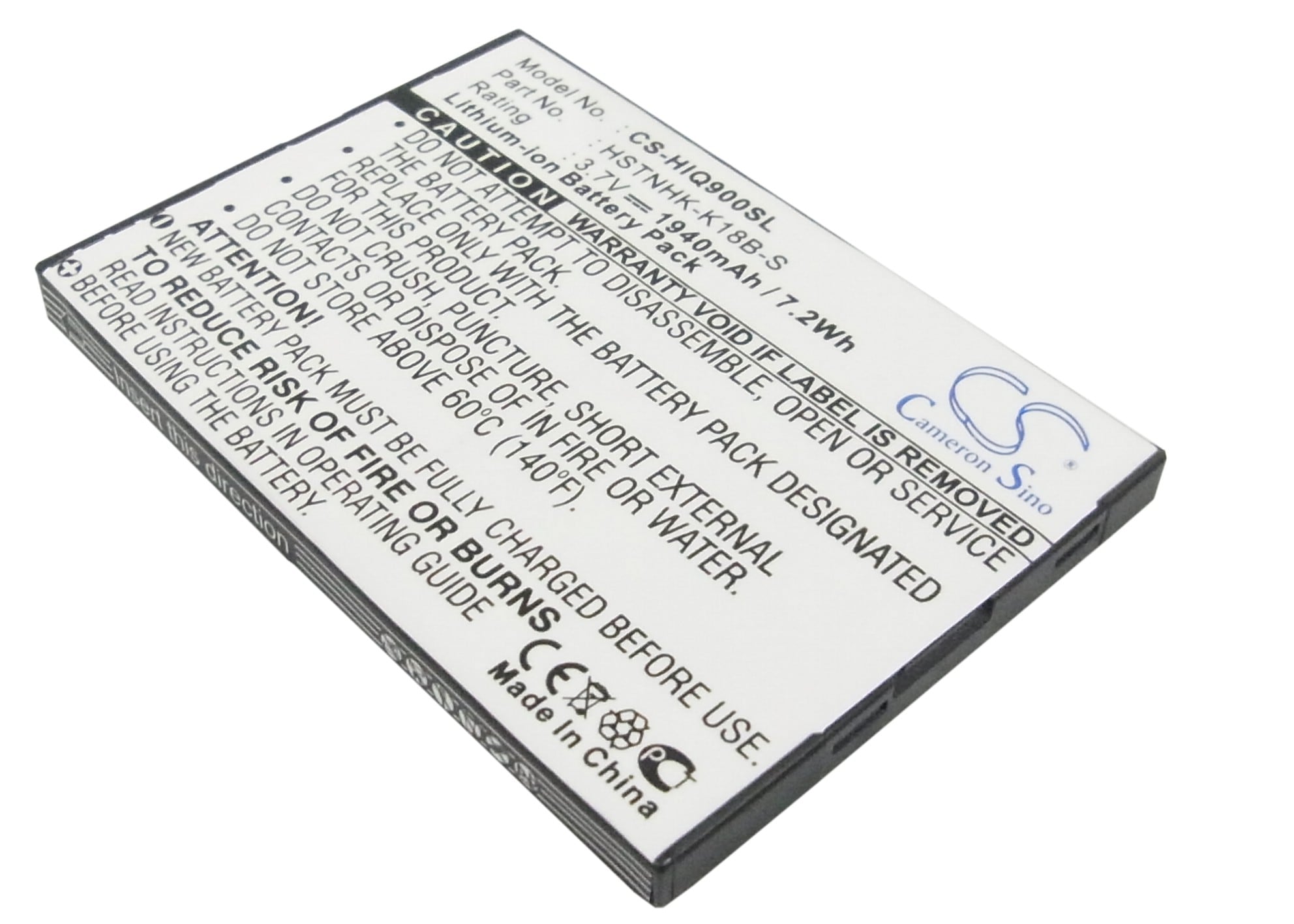 Batteri till Mobil, smartphone för HP iPAQ 900, iPAQ 910, iPAQ 910c m.fl.