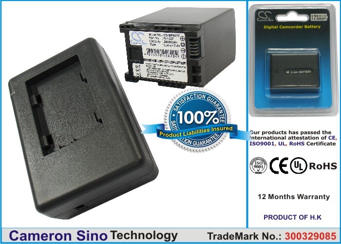 Batteri till Kamera för Canon Vixia HF10, Vixia HF11, Vixia HF100 m.fl.