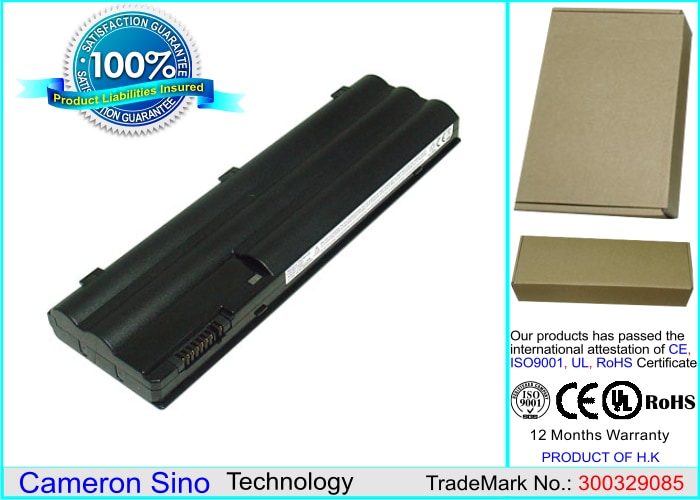 Batteri till Laptop, Bärbar dator för Fujitsu LifeBook E8110, LifeBook E8210