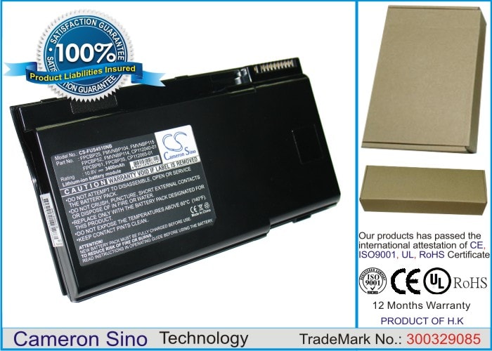 Batteri till Laptop, Bärbar dator för Fujitsu LifeBook S4510, LifeBook S4530 m.fl.