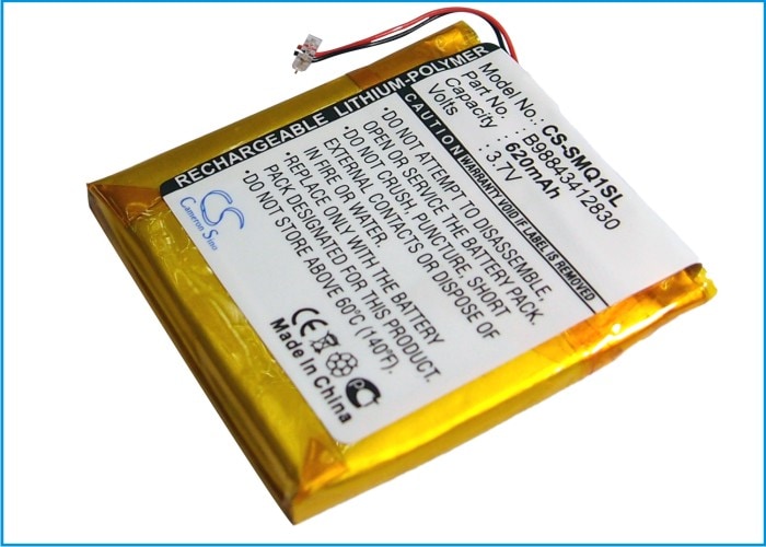 Batteri till Mediaspelare för Samsung YP-Q1 4G, YP-Q1 8G, YP-Q1 16 m.fl.