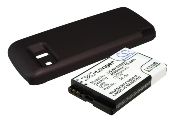 Batteri till Mobil, smartphone för Nokia 5800, 5800T, 5800 Xpress Music