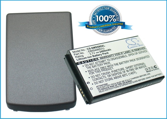 Batteri till Mobil, smartphone för Samsung GT-S5800, Wava S5800, S5800